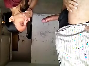Indian maid suck her boss dick